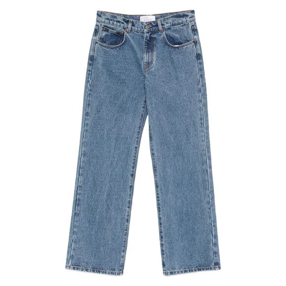 Giuseppe Di Morabito Blue Denim - Straight-Leg Jeans Women